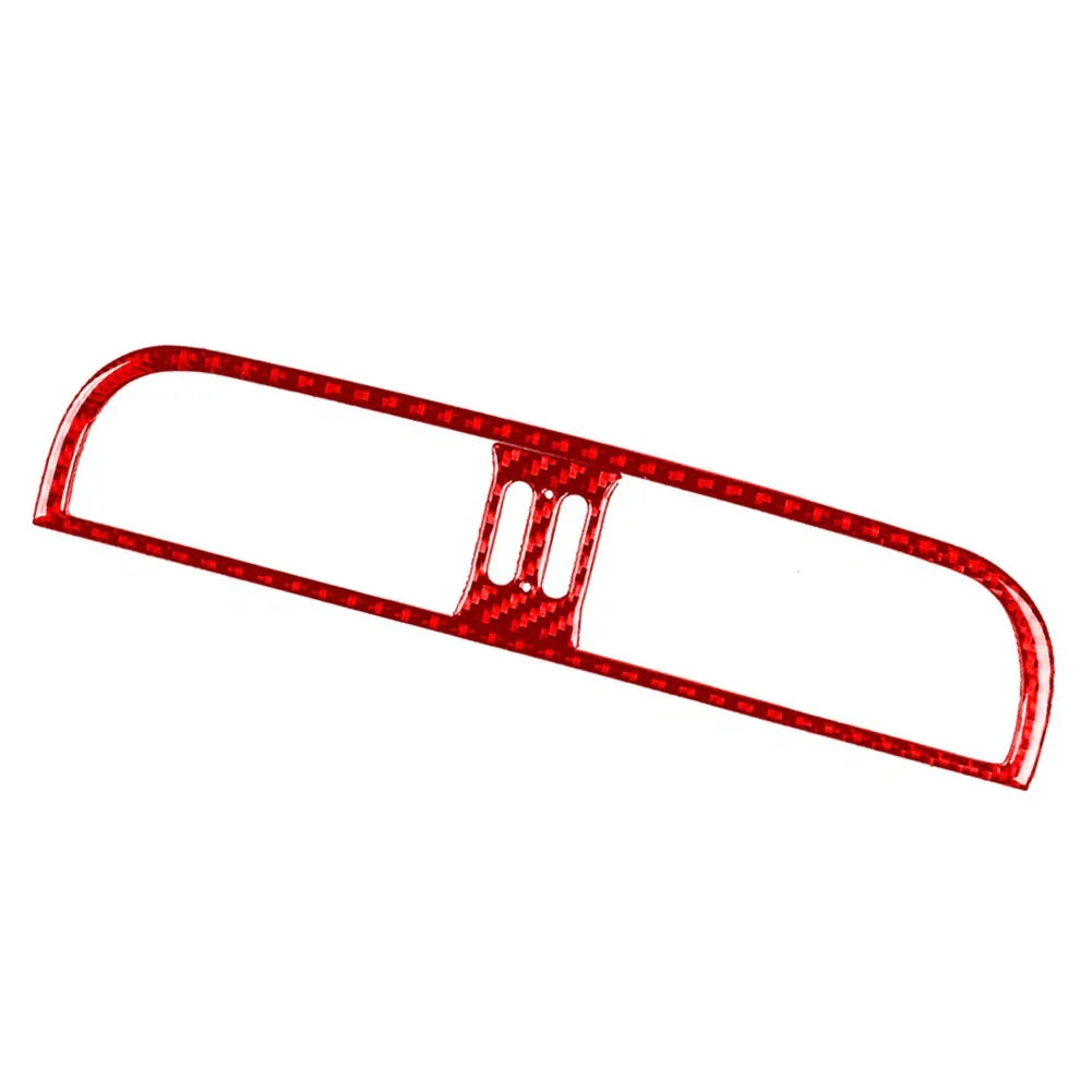 Red Center Console Air Vent Outlet Panel Cover Trim for Fiat 500 (2012-2015)