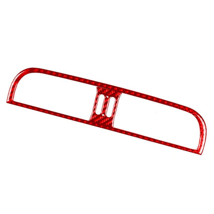 Red Center Console Air Vent Outlet Panel Cover Trim for Fiat 500 (2012-2015)