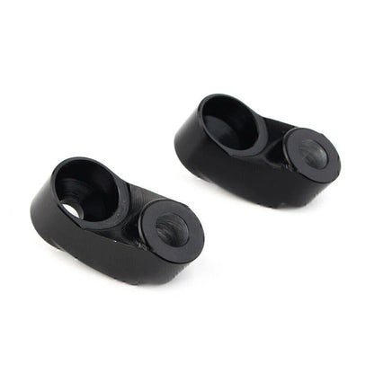 Black Short Front Turn Signal Mounts 39mm 49mm for Harley Sportster FXR