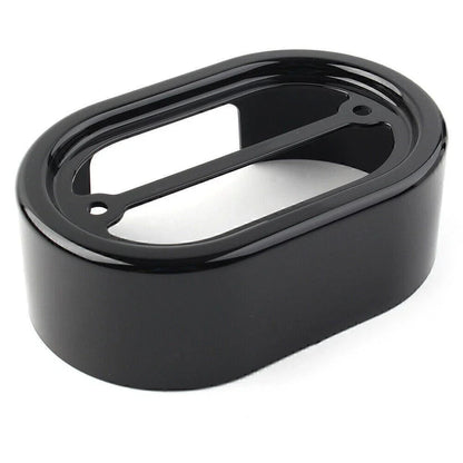 Black Drag Regulator Cover for Harley Davidson Softail FXST FLST FXSTD (2001-2006)