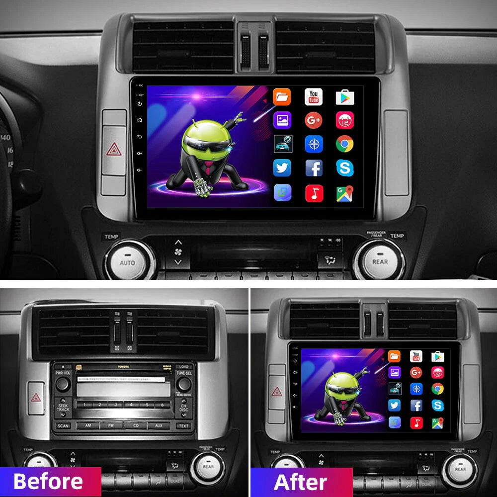 9'' Car Radio Head Unit for Toyota Prado (2009-2013)