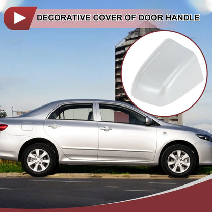 Rear Right Exterior Door Handle for Honda Accord MK10 (2018-2020) White ABS