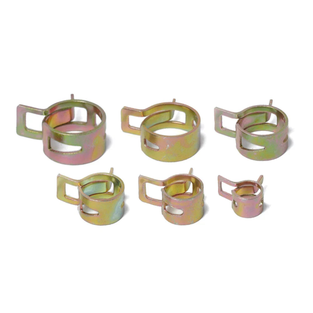 Silicone Vacuum Hose Pipe Spring Band Fuel Clip Clamp Assortment Tool