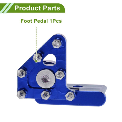 Motorcycle Foot Pegs for Honda CRF50 Footrests Blue (2004-2023)