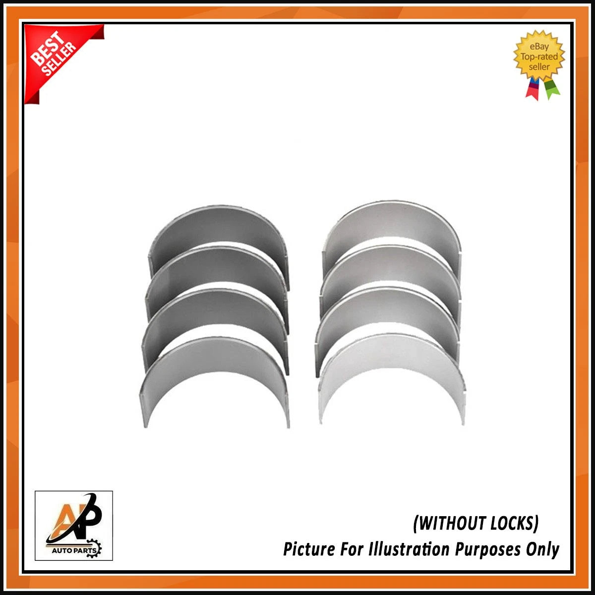 Big End Bearing Set STD without Locks for Ford Focus 2.0 TDCi (2009–2018)