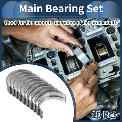 Main Bearing Set for Mercedes-Benz C200 (2003-2014) - 10 Pcs