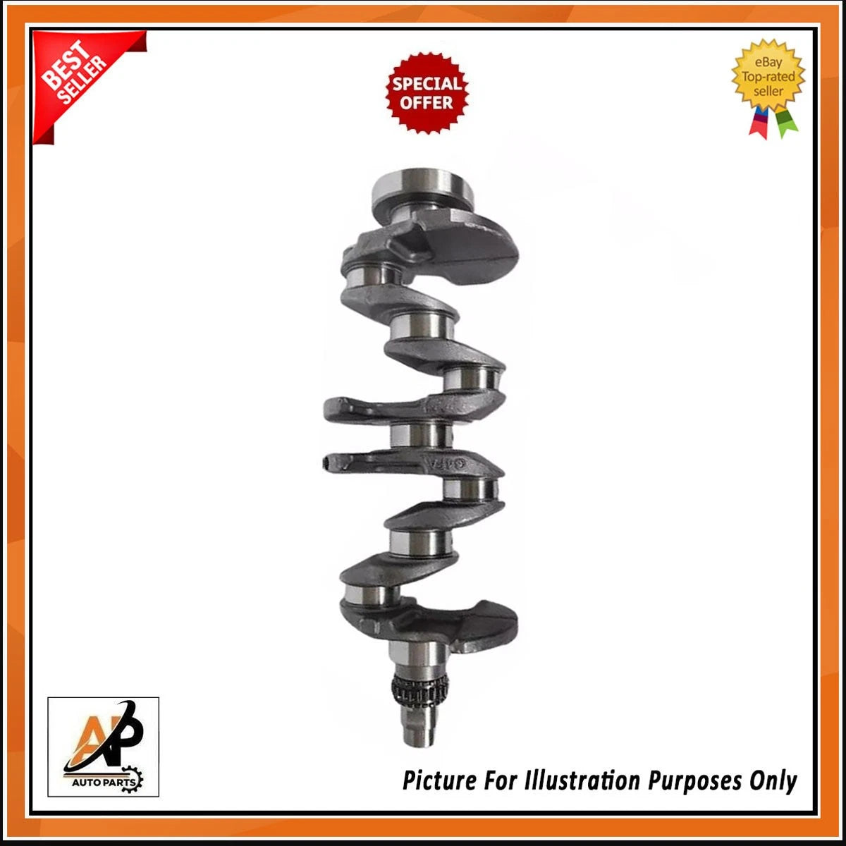 Crankshaft Replacement for Hyundai Accent RB iX4 Soul Rio Veloster 1.4 (2011–2018)