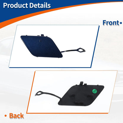Front Car Bumper Tow Hook Cover for Mercedes-Benz (2012-2015) - Jewelry Blue