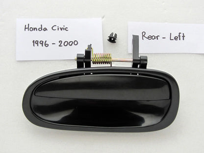 Outside Door Handle Set for 1996-2000 Honda Civic 4-Door