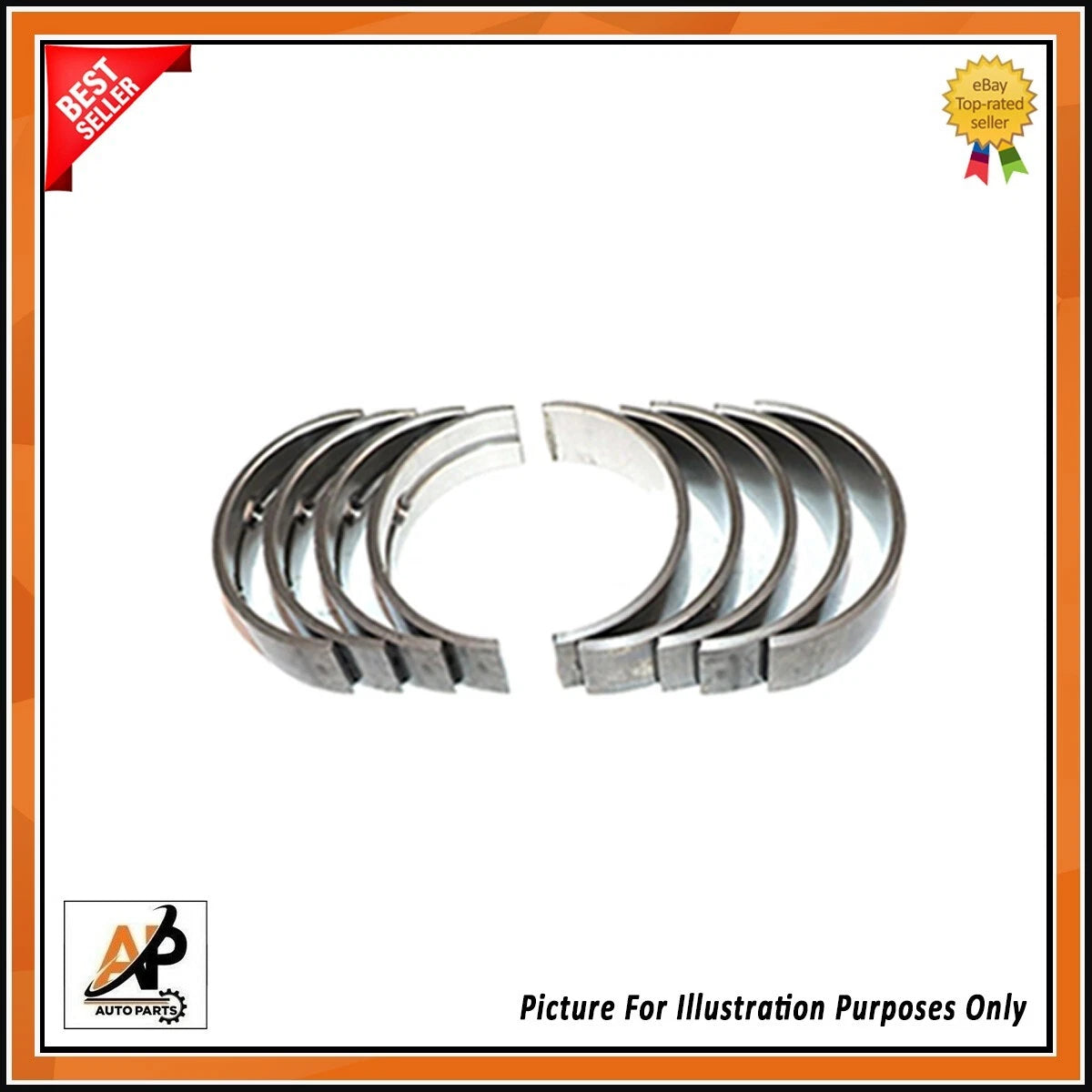 Engine Main and Big End Bearings Set Replacement for Hyundai I30 I40 Tucson (2011–2018)
