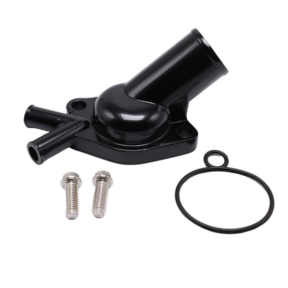 Black Twin Port Thermostat Housing for Holden V8 253 308 (WB, LH, LX, HX, HZ)