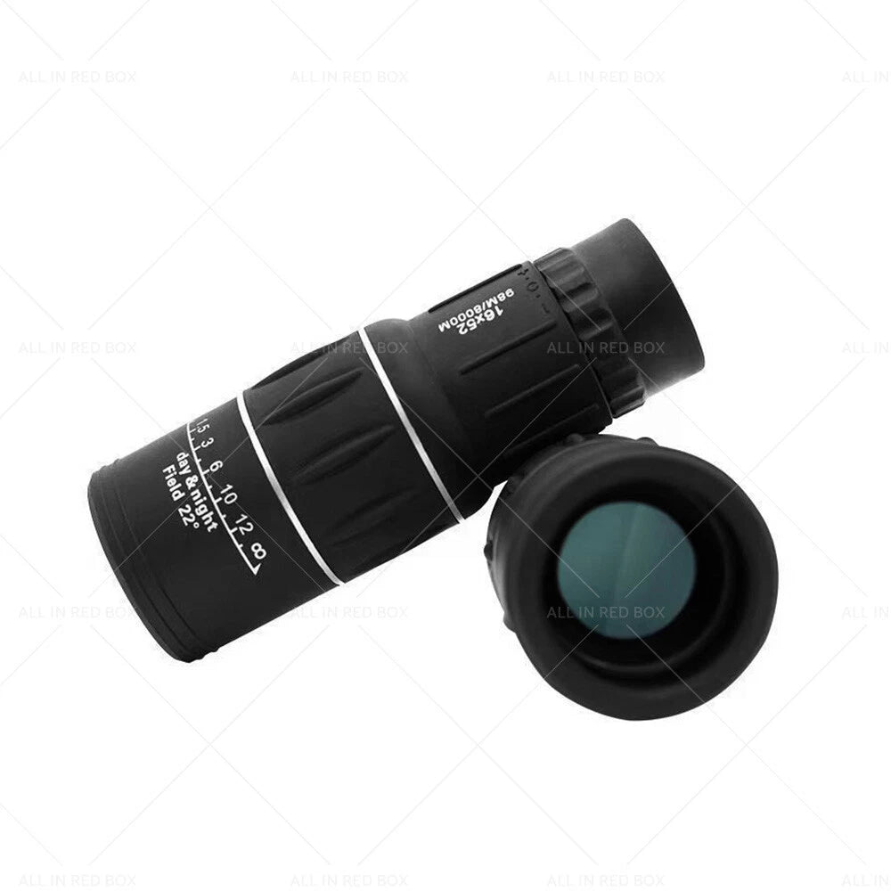High Powered Wide Angle Monocular Telescope for Night Vision