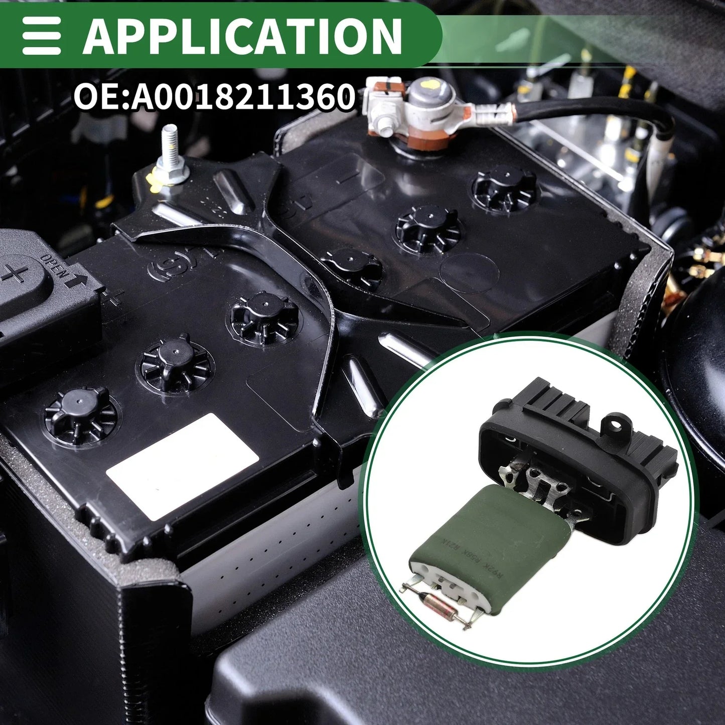 Blower Motor Resistor for Mercedes-Benz Sprinter 2004-2006 (A0018211360)