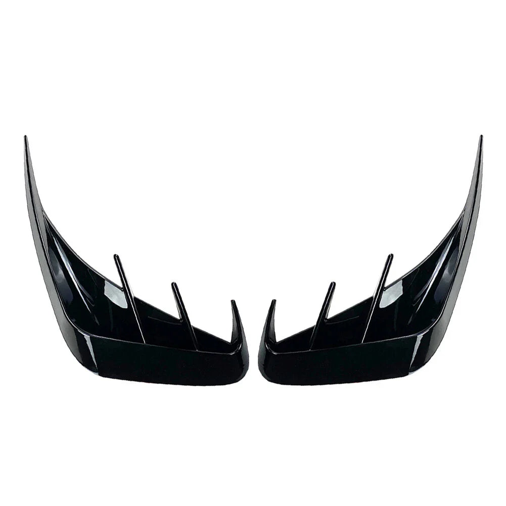 Rear Bumper Canards Lip Splitter Fins for BMW 3 Series G20 M-Sport (2019-2021)