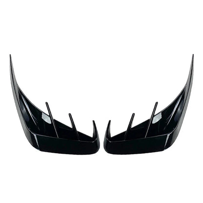 Rear Bumper Canards Lip Splitter Fins for BMW 3 Series G20 M-Sport (2019-2021)