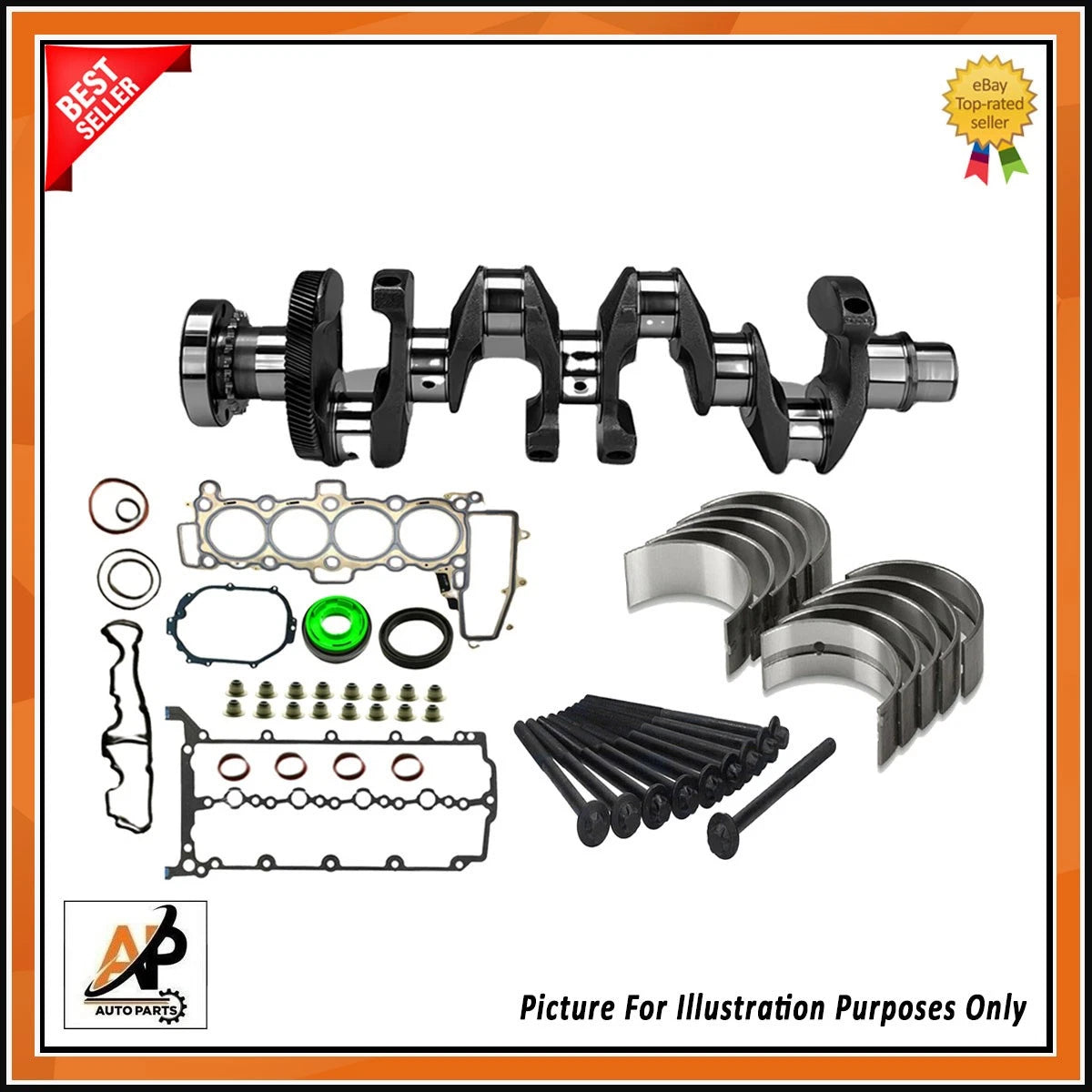 Forged Crankshaft Rebuild Kit for Land Rover Range Rover 204DTD (2013–2018)