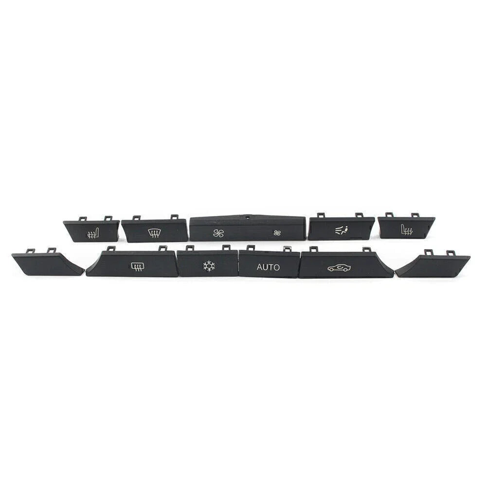 11 Button Key Caps for BMW 5 6 7 F01 F12 (2008-2017)