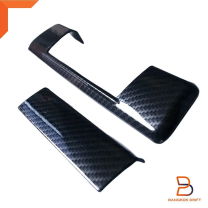 Carbon Fiber Black Tailgate Handle Cover for Isuzu D-Max (2020-2023)
