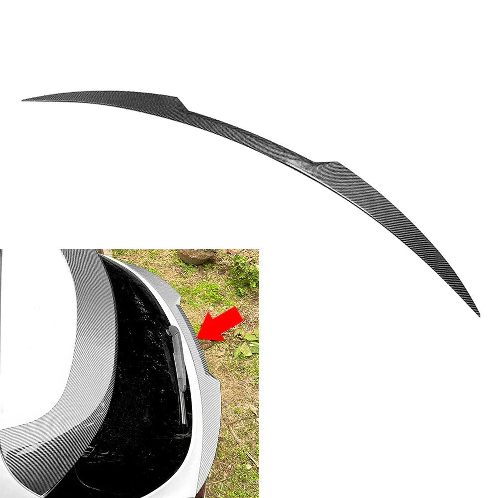 Carbon Black Rear Trunk Spoiler Wing for Alfa Romeo Stelvio (2017-2024)