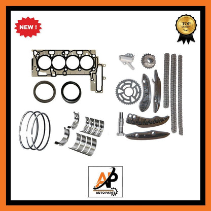 Engine Rebuild Parts Kit with Timing Chain Kit for BMW 2.0 N47 (2007–2013)