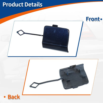 Rear Bumper Tow Hook Cover for Mercedes-Benz W212 E200 (2010-2016) Blue