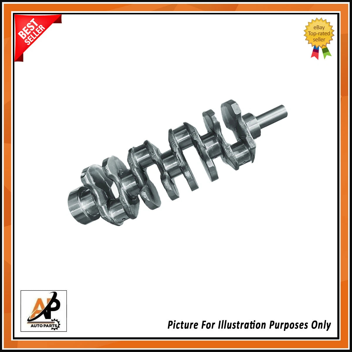 Forged Crankshaft OEM Replacement for Hyundai Kia Sorento H1 (2009–2018)