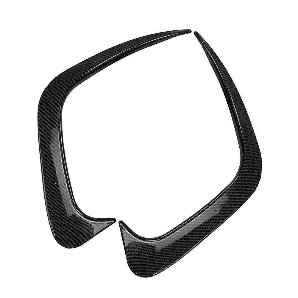 Carbon Fiber Rear Fog Light Eyebrow Cover Trim for BMW 3 Series (2019-2020)