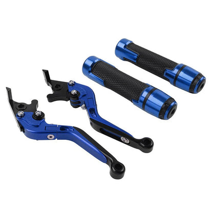 Blue Extendable Brake Clutch Levers Grip Set for Honda ADV150 (2019-2020)