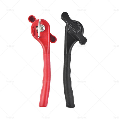 Professional Stainless Steel Manual Can Opener - Safe Cut Lid Edge