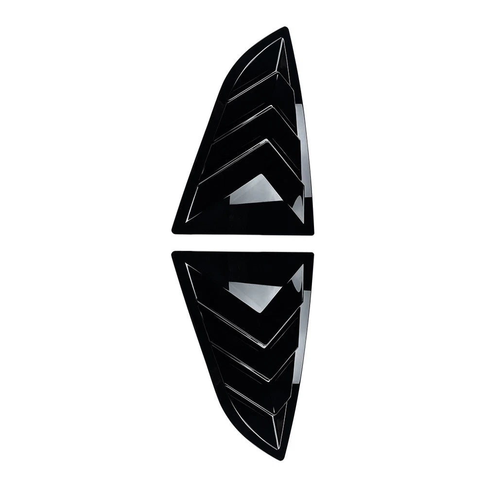 Gloss Black Window Louvers for Toyota GR86 Subaru BRZ (2022-2025)