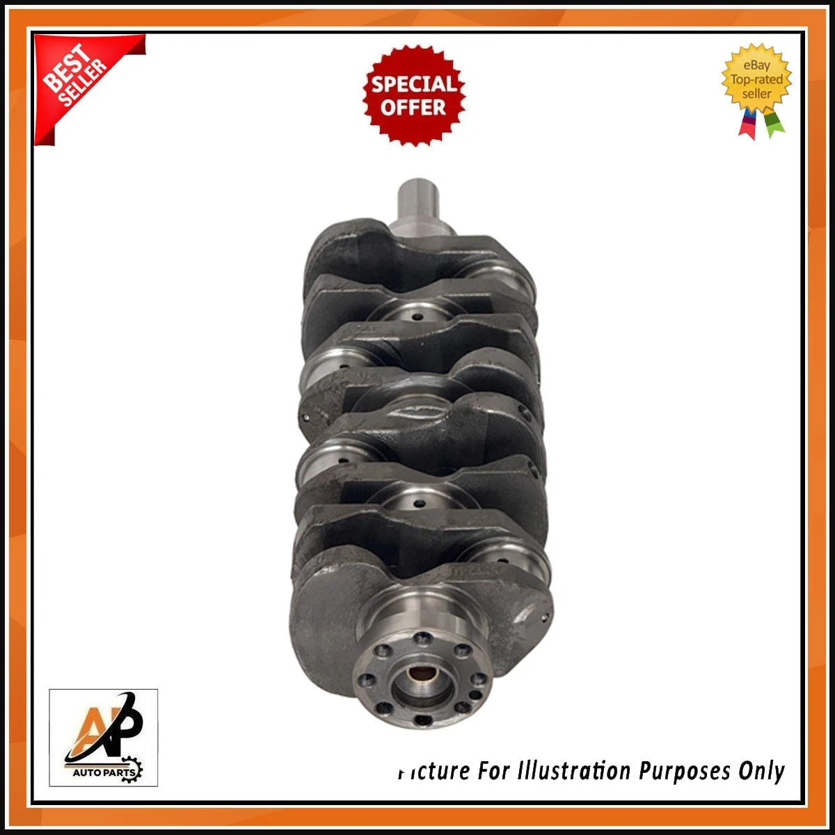 Crankshaft Replacement for Nissan NP300 Navara Pathfinder Cabstar YD25 (2000–2015)