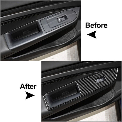 RHD Door Window Lift Switch Panel Cover for Volkswagen Golf 8 (2021-2023)