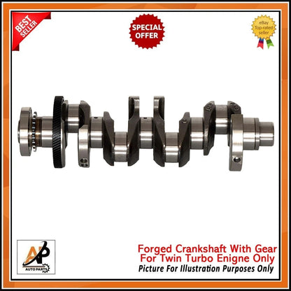 Forged Crankshaft Heavy Duty for Jaguar XE 2.0L Diesel (2016–2019)