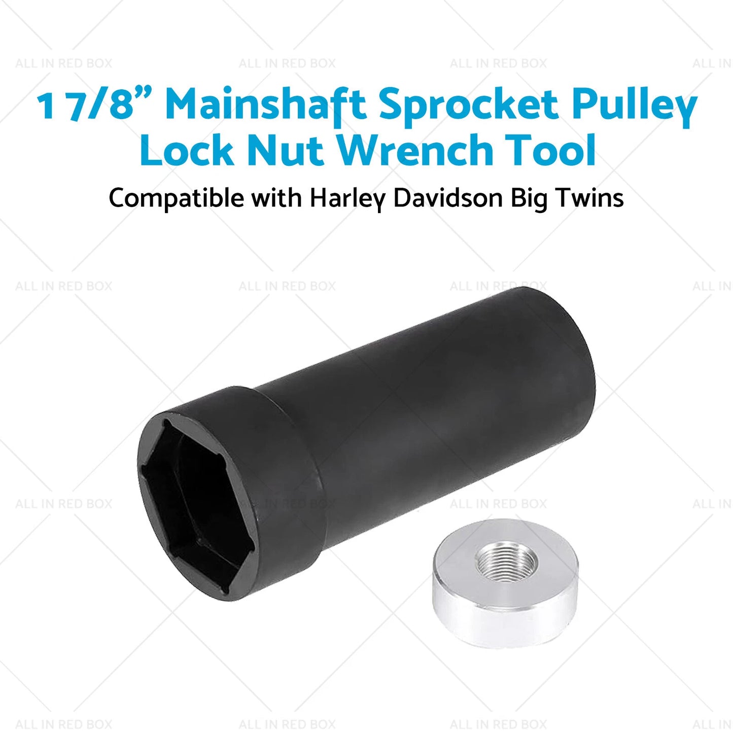 Mainshaft Sprocket Pulley Lock Nut Wrench Tool for 36-06 Harley