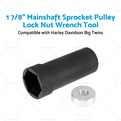 Mainshaft Sprocket Pulley Lock Nut Wrench Tool for 36-06 Harley