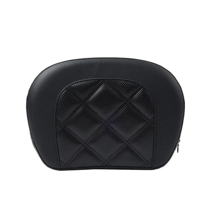 Black Stitching Sissy Bar Backrest Pad for Harley Street Glide (2014-2023)