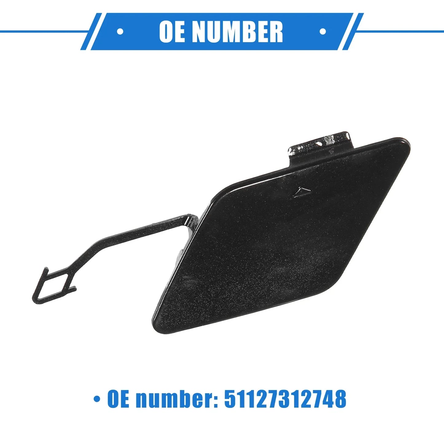 Rear Bumper Tow Hook Eye Hole Cover Cap for BMW 3 F30 (2012-2015)