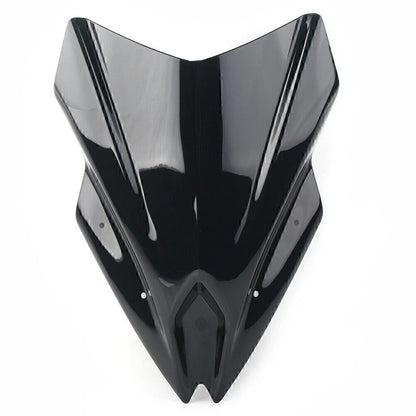 ABS Motorcycle Windscreen Black Windshield for Kawasaki Ninja 650 (2017-2019)
