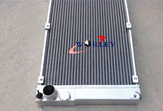 2 Row Aluminum Radiator for Porsche 944 2.5L Turbo/S2 3.0L (1986-1991)