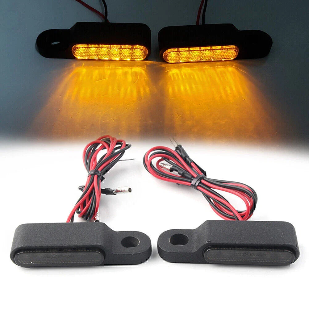 Universal Mini LED Motorcycle Turn Signal Lights