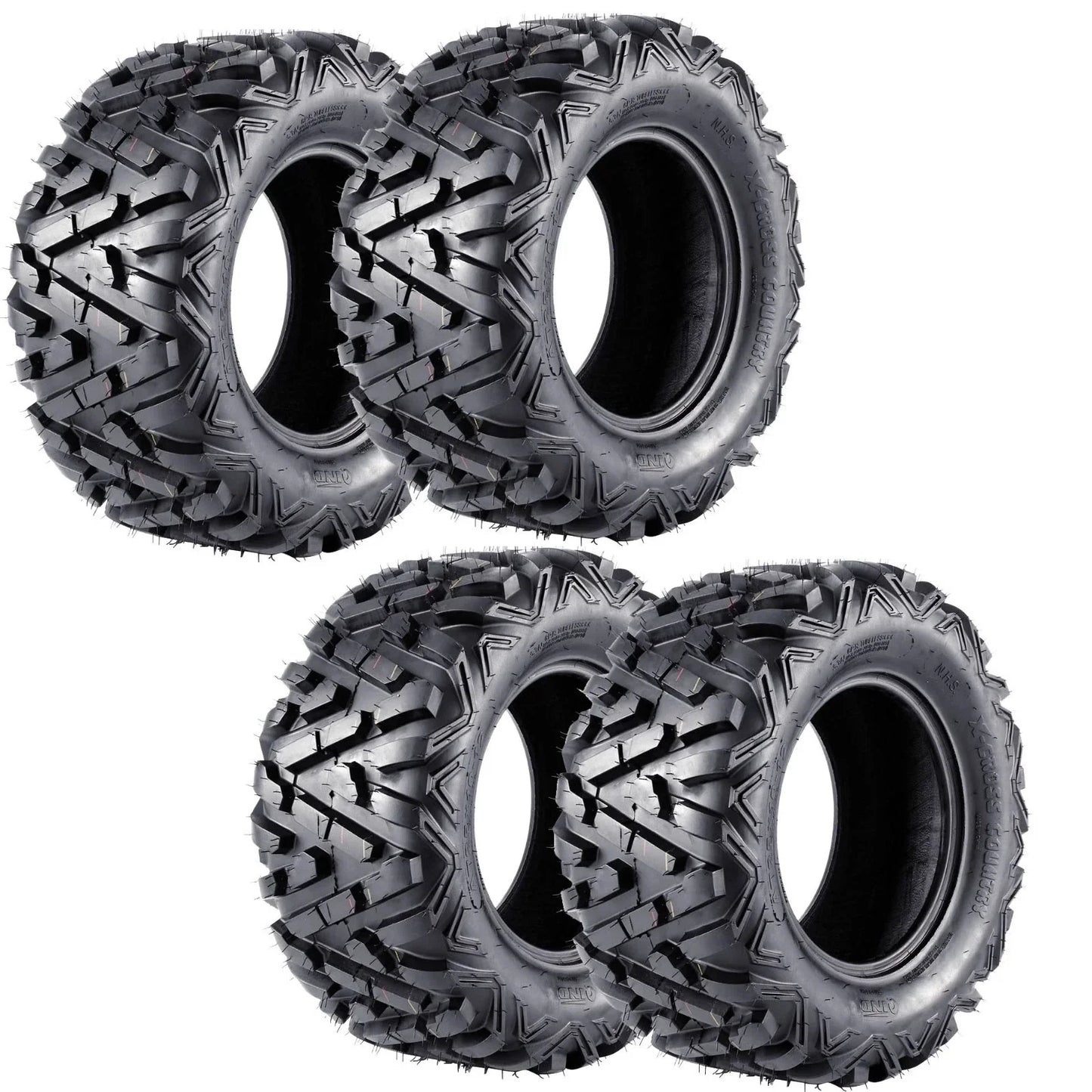 25x8-12 & 25x10-12 Tyres for ATV Lawn Mower Buggy Go Kart Quad