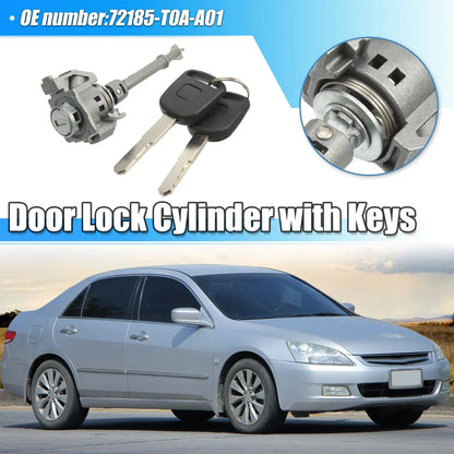 Door Lock Cylinder Kit with 2 Keys for Honda CR-V (2012-2016)