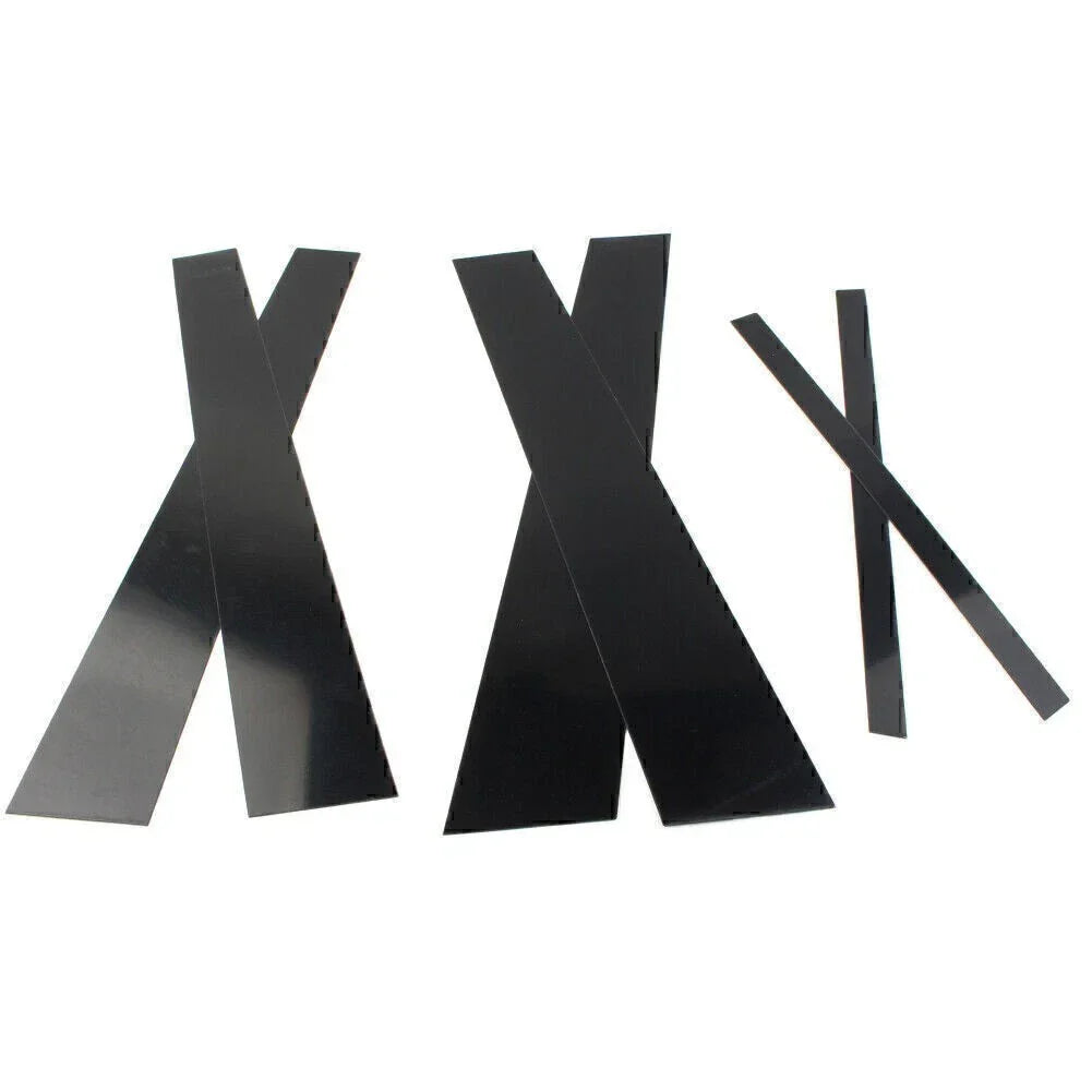 Black Door Trim Cover Kit for Honda Accord (2013-2017) - 6pcs