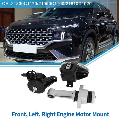 Engine Motor Trans Mount Set for Hyundai Sonata (2016-2018)