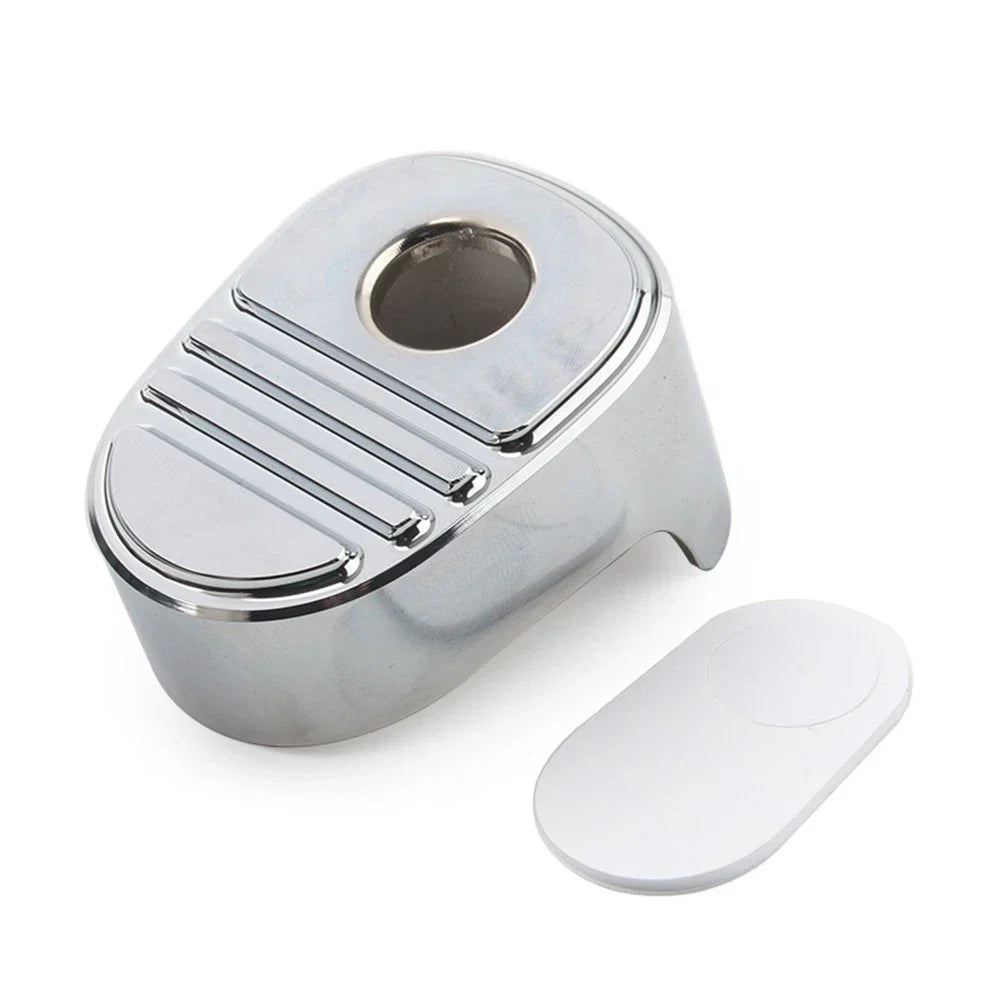 Chrome Tri Line Ignition Switch Cover for Harley Electra Road Glide FLH (2014-2022)