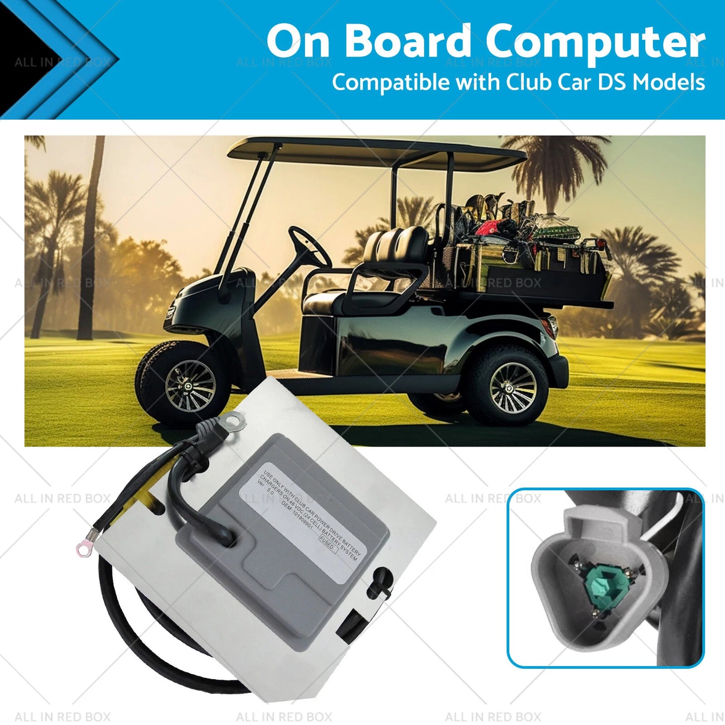 48V OBC for Club Car DS Models (1998-2004)