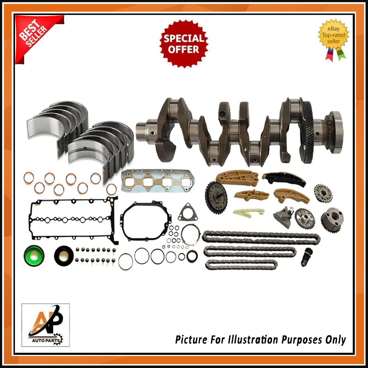 Engine Rebuild Kit for Land Rover Discovery V 204DTD 2.0 D (2017–2019)