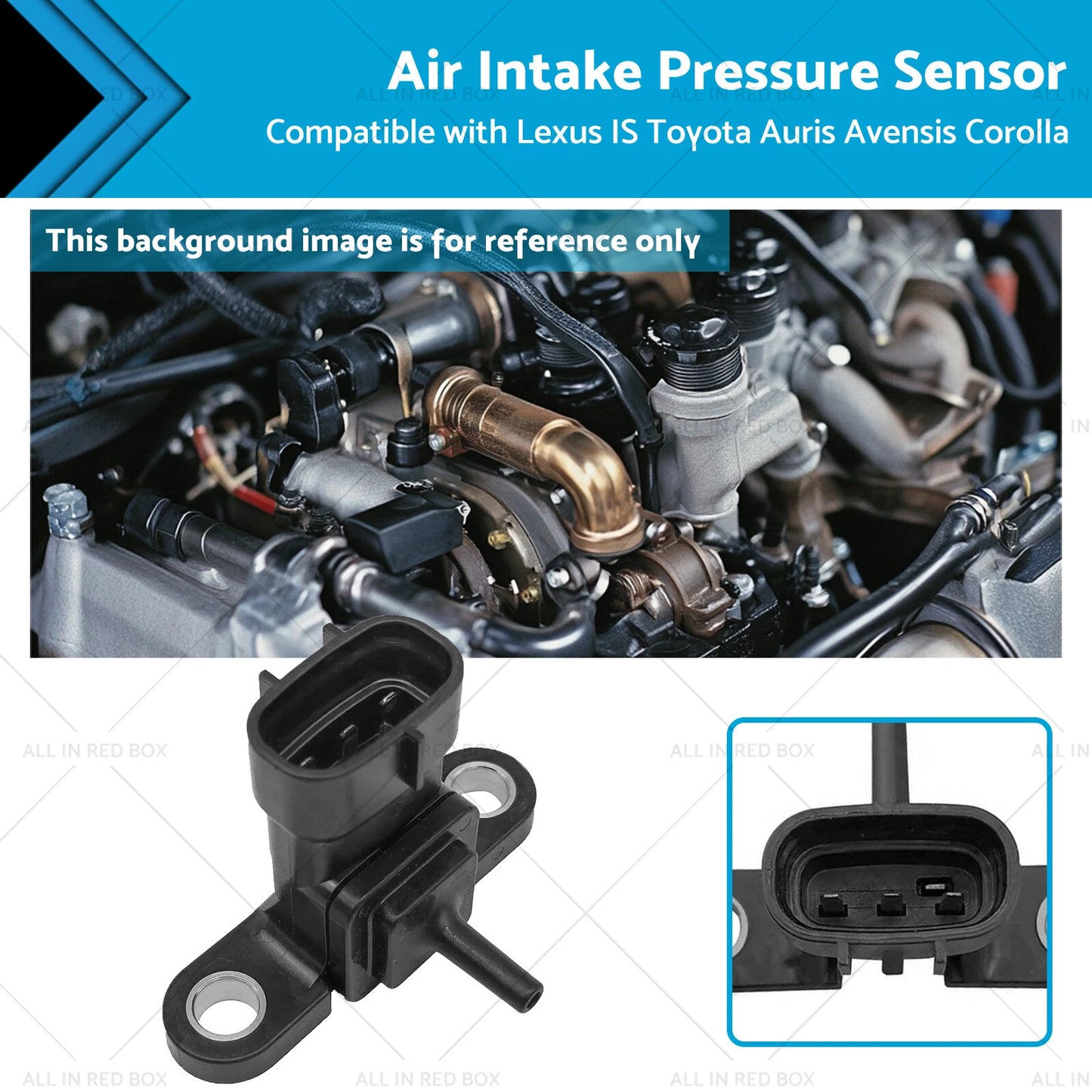 Air Intake Pressure Sensor for Lexus IS, Toyota Auris, Avensis, Corolla (2006-2023)