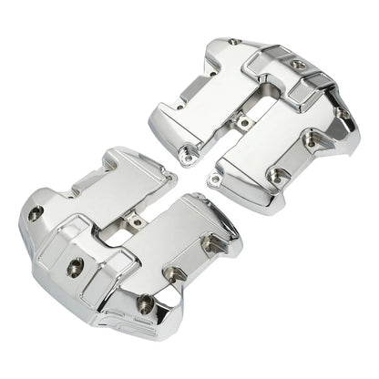 Rocker Box Covers for Harley Touring Street Road Glide 2017-2024 Chrome