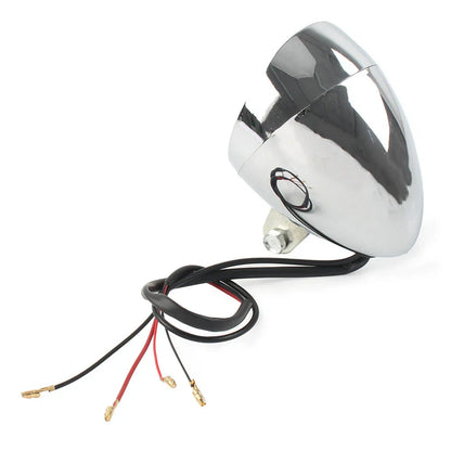 Chrome Retro LED Headlight Spot Lamp for Honda VTX 1800 (2002-2009)